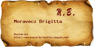Moravecz Brigitta névjegykártya